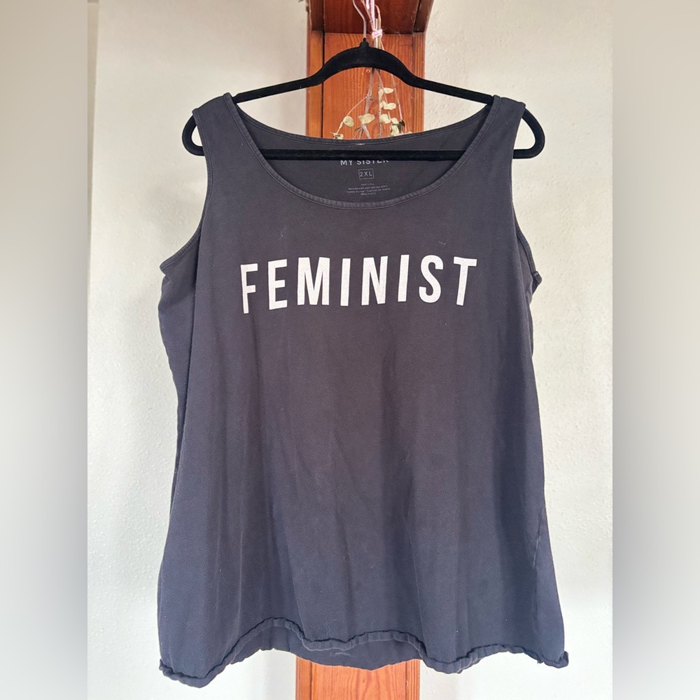 FEMINIST tank top 2XL